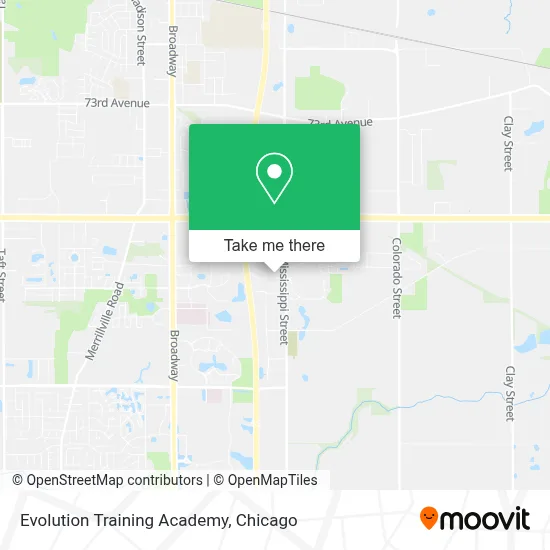 Evolution Training Academy map