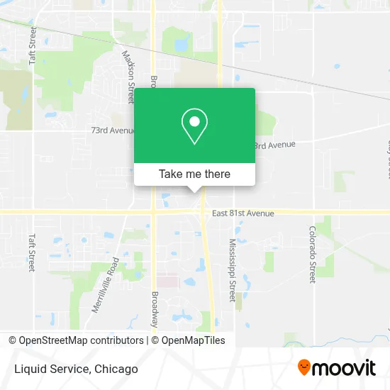 Liquid Service map