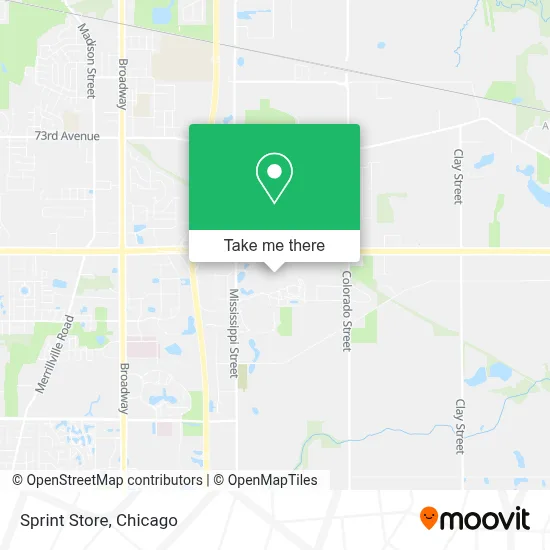 Sprint Store map