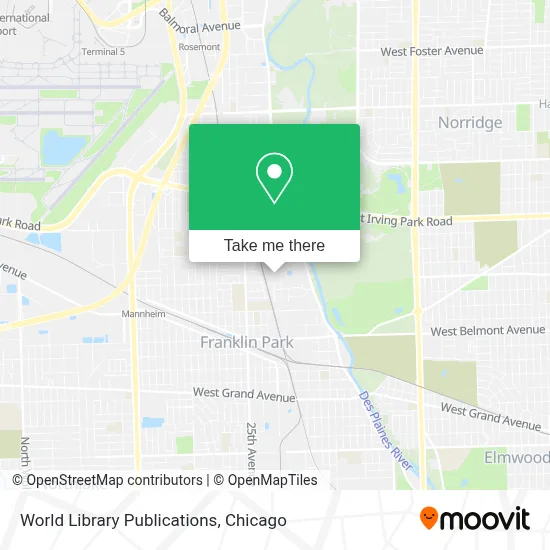 World Library Publications map
