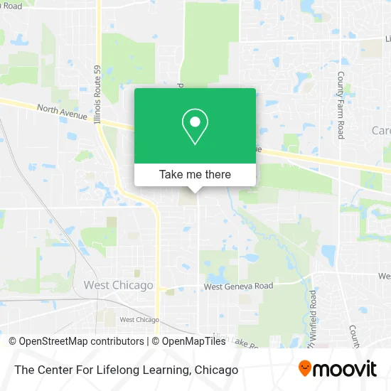 The Center For Lifelong Learning map