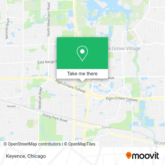Keyence map