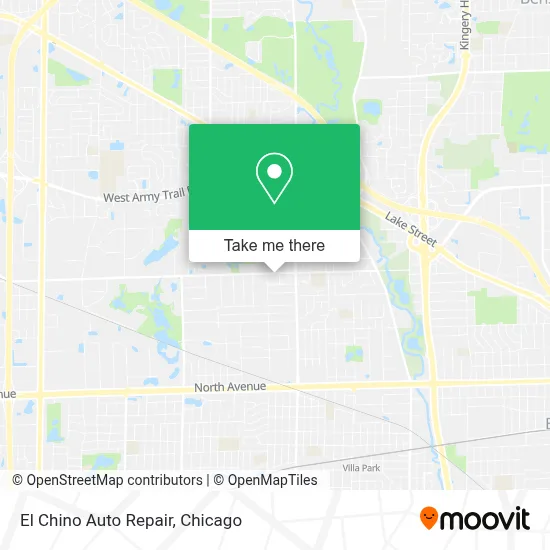 El Chino Auto Repair map