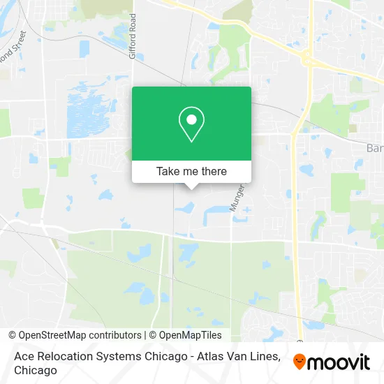 Ace Relocation Systems Chicago - Atlas Van Lines map