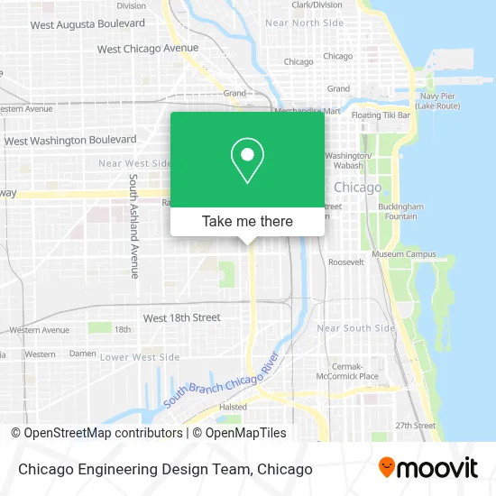 Chicago Engineering Design Team map