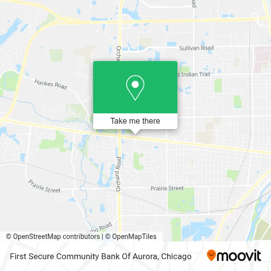 First Secure Community Bank Of Aurora map