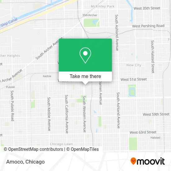 Amoco map