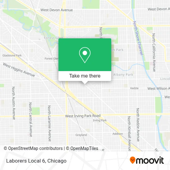 Laborers Local 6 map