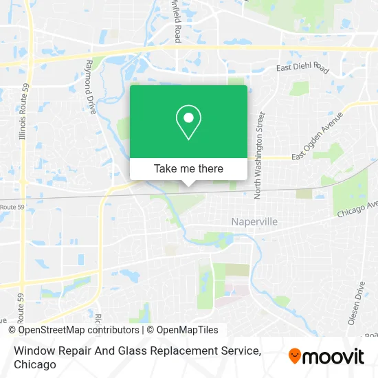 Window Repair And Glass Replacement Service map