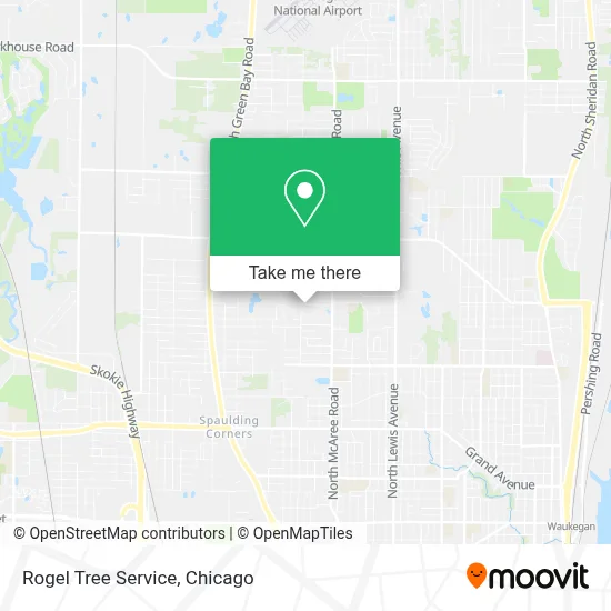 Rogel Tree Service map