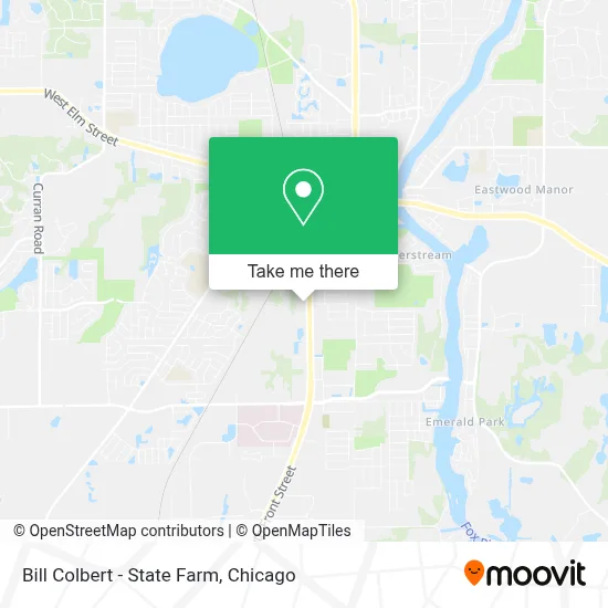 Bill Colbert - State Farm map