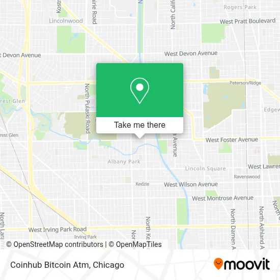 Coinhub Bitcoin Atm map
