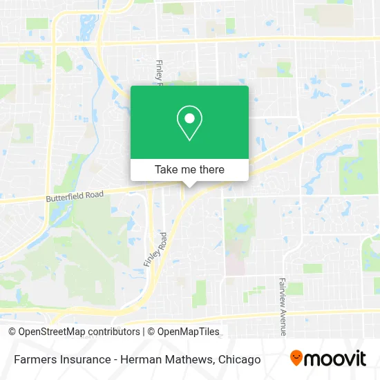 Farmers Insurance - Herman Mathews map