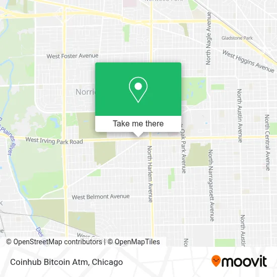 Coinhub Bitcoin Atm map