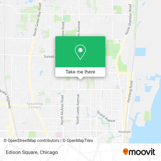 Edison Square map
