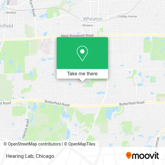 Hearing Lab map