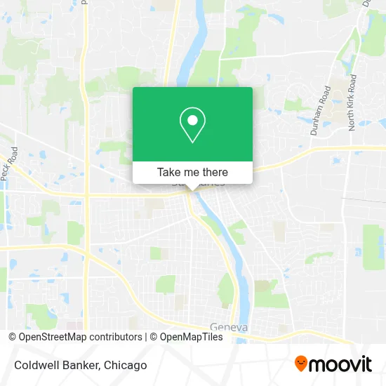 Coldwell Banker map