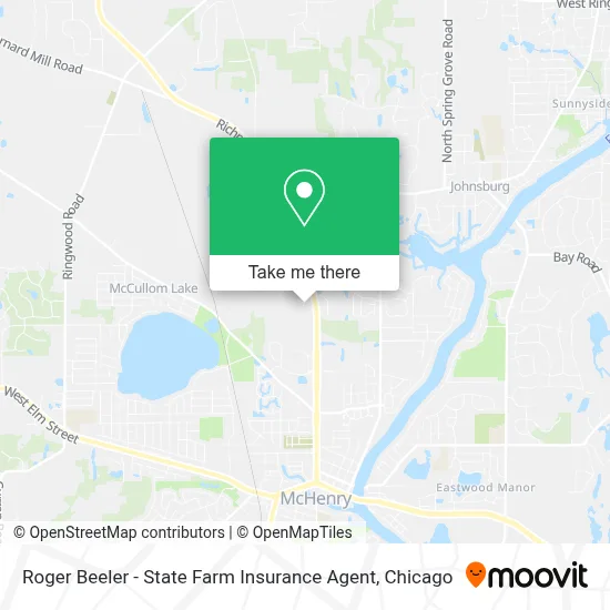 Roger Beeler - State Farm Insurance Agent map