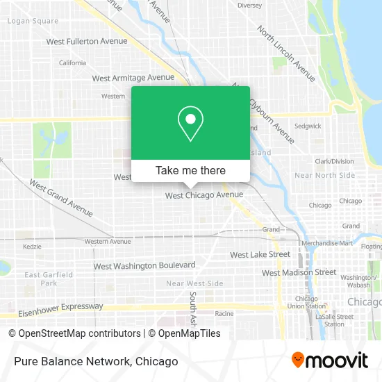 Pure Balance Network map