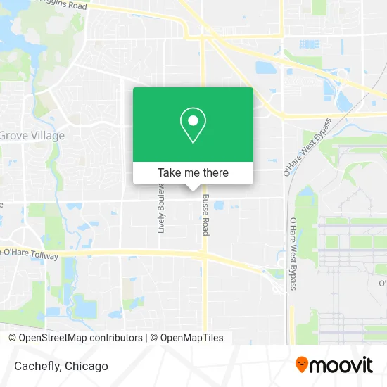 Cachefly map