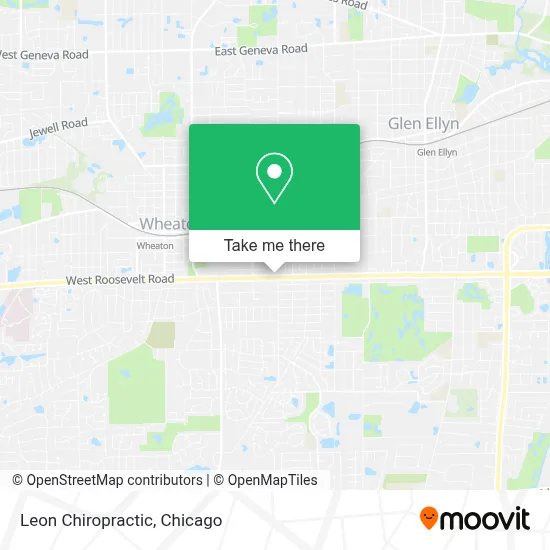 Leon Chiropractic map