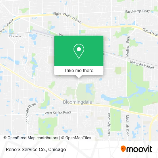 Reno’S Service Co. map