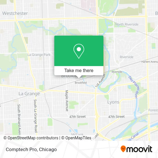 Comptech Pro map