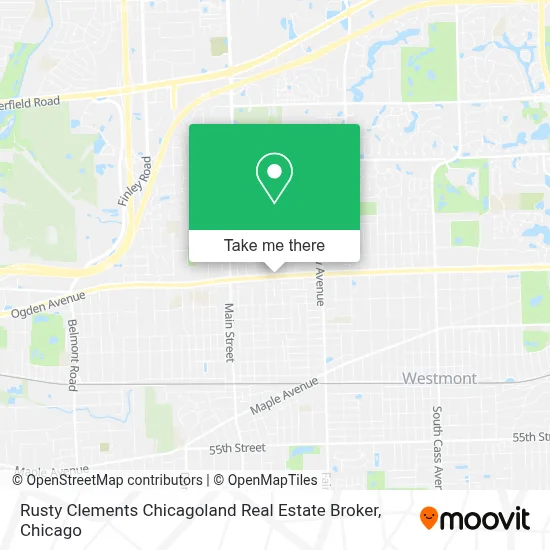 Rusty Clements Chicagoland Real Estate Broker map