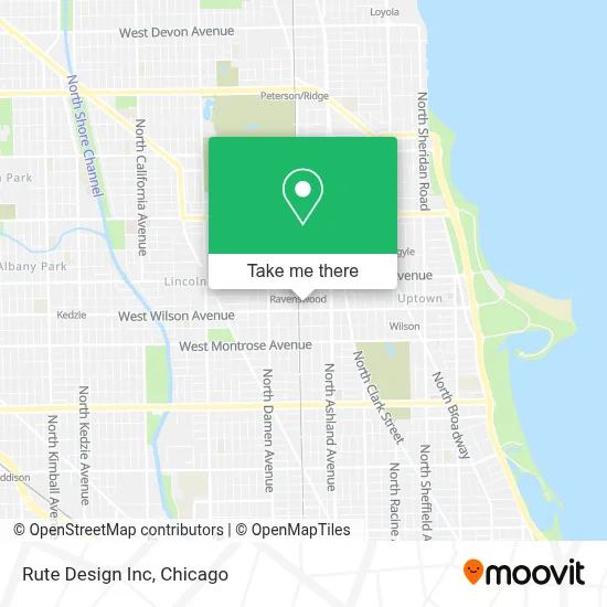Rute Design Inc map