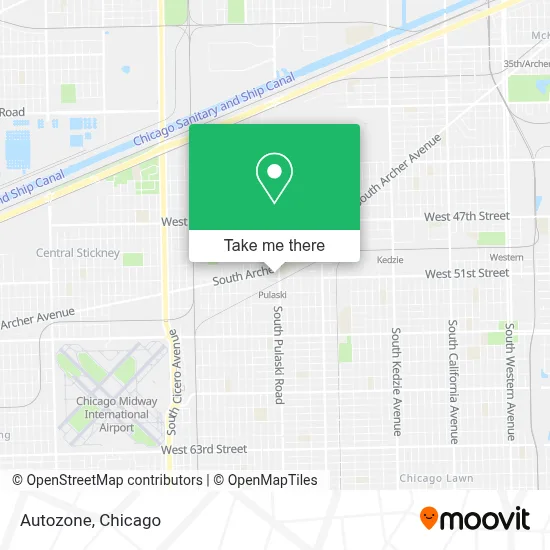 Autozone map