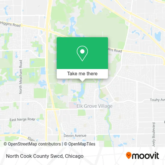 North Cook County Swcd map