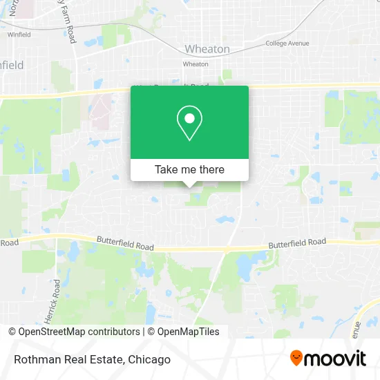 Rothman Real Estate map