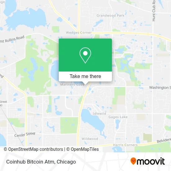 Coinhub Bitcoin Atm map