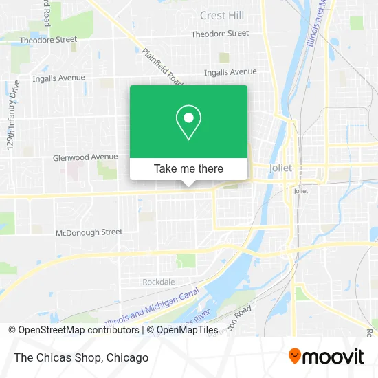 The Chicas Shop map