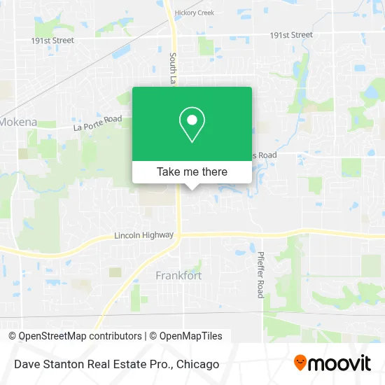 Dave  Stanton     Real Estate Pro. map
