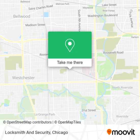 Locksmith And Security map