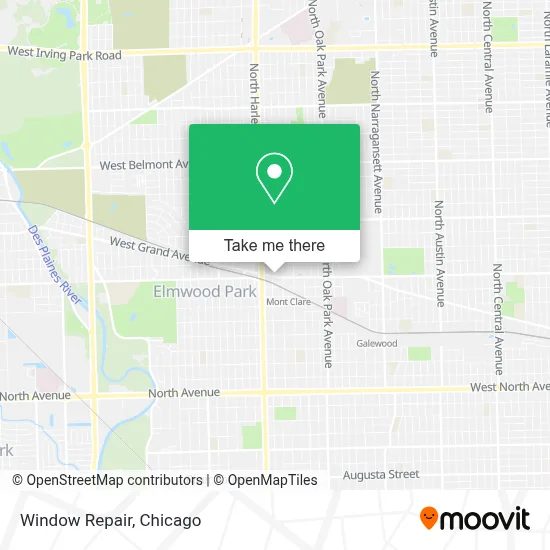 Window Repair map