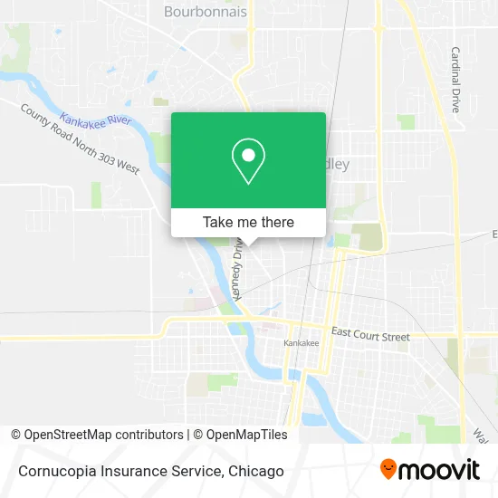 Cornucopia Insurance Service map
