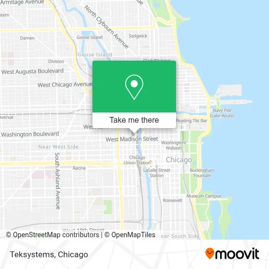 Teksystems map