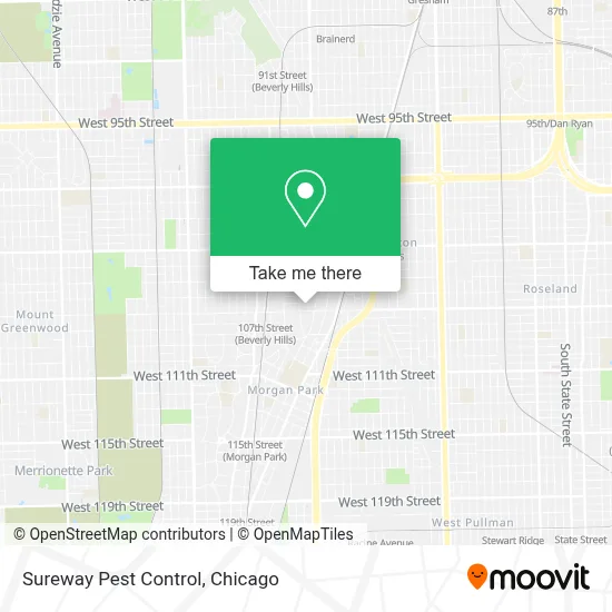 Sureway Pest Control map