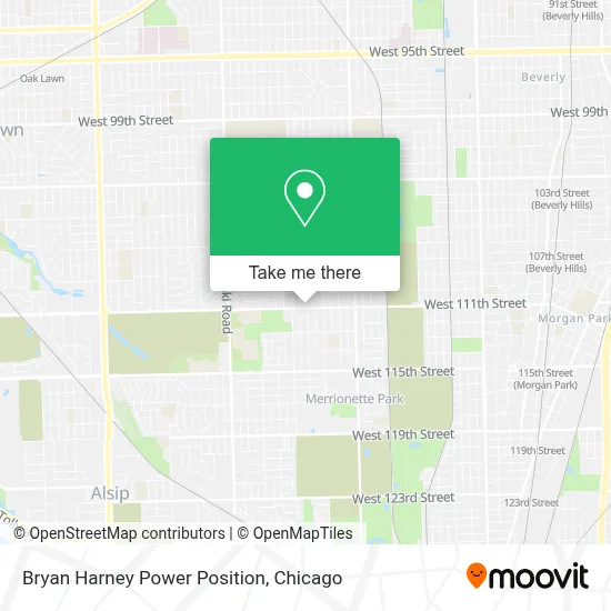 Bryan Harney Power Position map