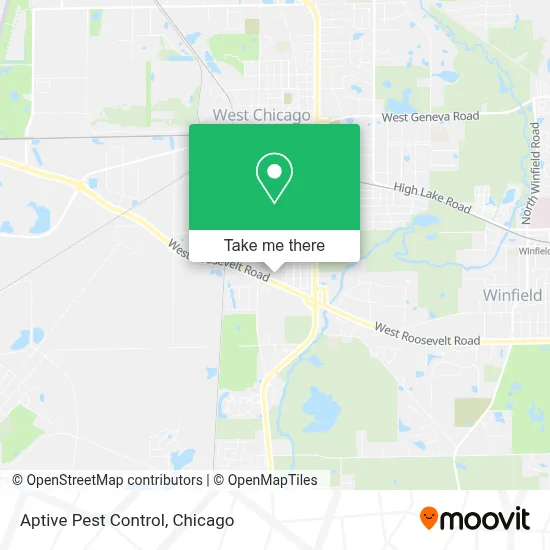 Aptive Pest Control map
