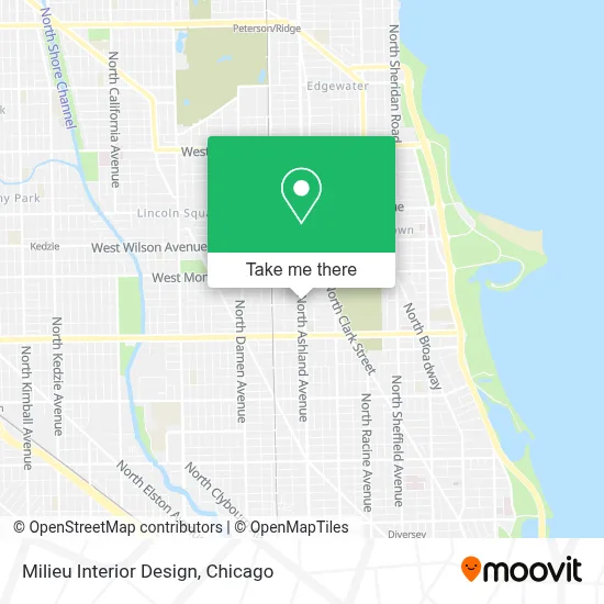 Milieu Interior Design map