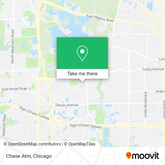 Chase Atm map