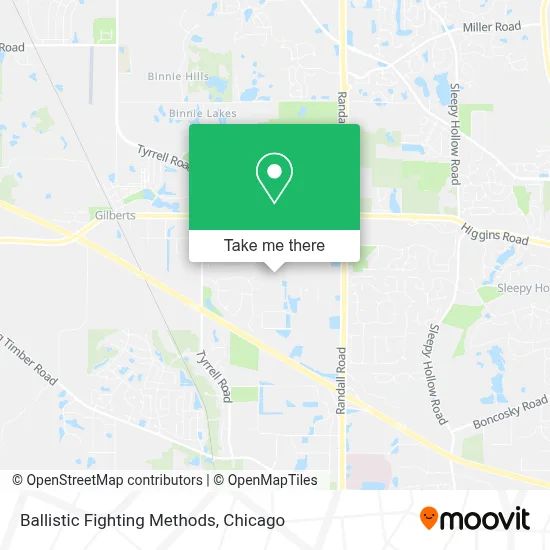 Ballistic Fighting Methods map