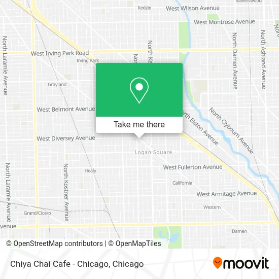 Chiya Chai Cafe - Chicago map