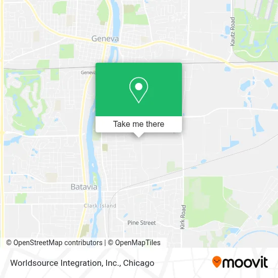 Worldsource Integration, Inc. map
