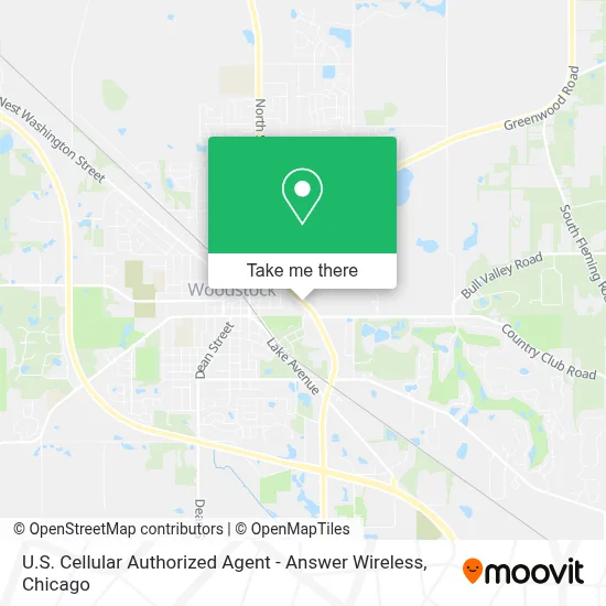 U.S. Cellular Authorized Agent - Answer Wireless map