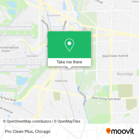 Pro Clean Plus map