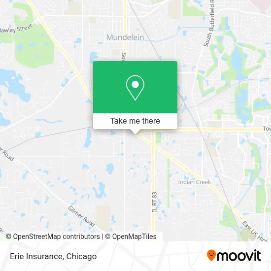 Erie Insurance map